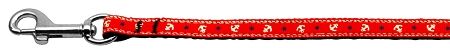 Anchors Nylon Ribbon Leash Red 3/8 inch wide (Size: 4 FT.)